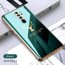 Load image into Gallery viewer, 2021 Luxury Deer Pattern Camera All-inclusive Electroplating Process Case For OPPO Reno 4 3 Pro R17 Pro Find X