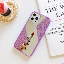 Load image into Gallery viewer, 2021 Luxury Glitter Mirror Case for iPhone