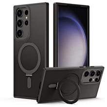 Load image into Gallery viewer, Invisible Magnetic MagSafe Bracket Anti-fall Phone Case For Samsung Galaxy S23 Ultra Plus Support Wireless Charging