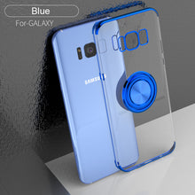 Load image into Gallery viewer, High Quality Electroplated Magnetic Car Holder Ring Case For Samsung