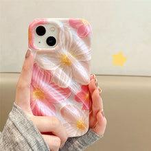 Load image into Gallery viewer, Pink Oil Painting Flower iPhone Case - mycasety2023 Mycasety