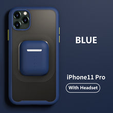 Load image into Gallery viewer, 2021 Magnetic Bluetooth Earphone Charging Compartment Case For iPhone 11 Pro Max 11 Pro XS Max XR 7Plus 8Plus SE 2020