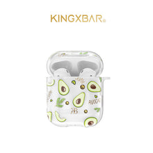 Load image into Gallery viewer, 2021 Fashion Fruit Crystal Bronzing Protective AirPods Case