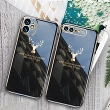 Load image into Gallery viewer, 2021 Deer Pattern Camera All-inclusive Electroplating Process iPhone Case