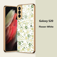 Load image into Gallery viewer, 2021 Fashion Plating Pattern Camera All-inclusive Electroplating Process Case For Samsung S21 Ultra S21 Plus S21