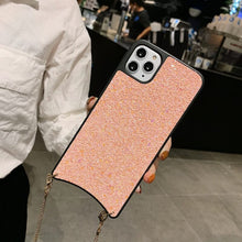 Load image into Gallery viewer, 2021 Fashion Shining Stylish Crossbody Chain Back Cover For iPhone