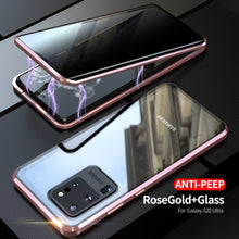 Load image into Gallery viewer, 2021 Samsung Double-Sided Protection Anti-Peep Tempered Glass Phone Case For S21 S20 Series