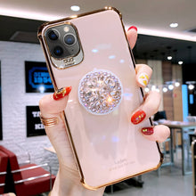 Load image into Gallery viewer, 2021 Luxury Anti-Fall iPhone Case With Diamond Ring