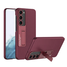 Load image into Gallery viewer, Ultra-Thin Leather Case for Samsung Galaxy S23 S23 Plus S23 Ultra With Kickstand