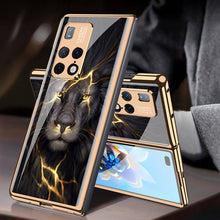 Load image into Gallery viewer, Luxury Plating Glass Anti-knock Protective Hard Edge Cover For Huawei Mate X2