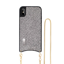 Load image into Gallery viewer, 2021 Luxury Crossbody Chain Shining Phone Case For iPhone