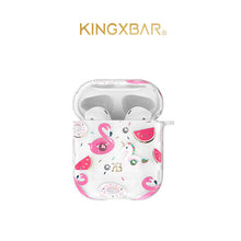 Load image into Gallery viewer, 2021 Fashion Fruit Crystal Bronzing Protective AirPods Case