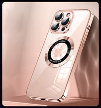 Load image into Gallery viewer, Magnetic Magsafe Electroplated Clear Camera Screen All-inclusive Protective iPhone Case - mycasety2023 Mycasety