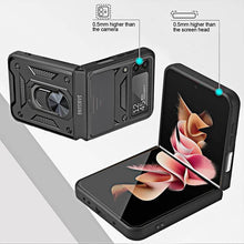 Load image into Gallery viewer, Drop Tested Cover with Magnetic Kickstand Car Mount Protective Case for Samsung Galaxy Z Flip 3 5G pphonecover