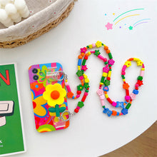 Load image into Gallery viewer, Ins Graffiti Oil Painting Small Yellow Flower iPhone Case - mycasety2023 Mycasety