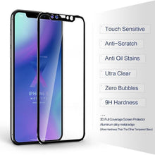 Load image into Gallery viewer, Tempered Glass Full Screen Protector 3D Aluminum Alloy For iPhone - VooChoice