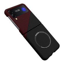 Load image into Gallery viewer, Samsung Galaxy Z Flip3 | Magnetic Carbon Fiber Phone Case - mycasety2023 Mycasety