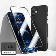 Load image into Gallery viewer, 2021 Double-sided All-inclusive Tempered Film Integrally Shell Membrane Protective Case For iPhone