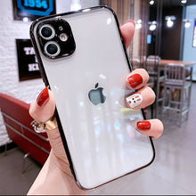 Load image into Gallery viewer, 2021 Ins Anti-drop Transparent Ultra-thin Case For iPhone