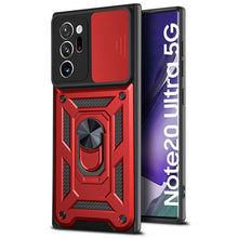 Load image into Gallery viewer, Armor Anti-fall Invisible Bracket Lens Protective Case For Samsung Galaxy S21 S20 Ultra Plus FE Note 20 A71 A51 A72 A52 5G Cover pphonecover