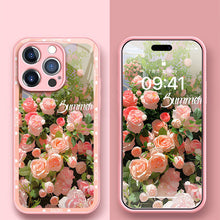 Load image into Gallery viewer, New Pink Rose iPhone Case - mycasety2023 Mycasety
