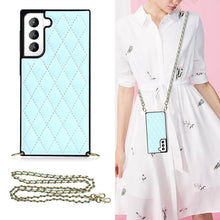 Load image into Gallery viewer, 2021 Luxury Brand Diamond Chain Diagonal Protective Case For Samsung