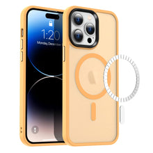 Load image into Gallery viewer, Matte Skin-feel Anti-fall Protective iPhone Case Support MagSafe Charge