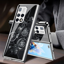 Load image into Gallery viewer, Luxury Plating Glass Anti-knock Protective Hard Edge Cover For Huawei Mate X2