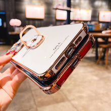 Load image into Gallery viewer, Luxury Electroplating Stand Ring Holder Phone Case With Finger Ring for iPhone 12 Pro MAX 11 Pro XS XR X SE 6 6s 7 8 Plus 12Mini - VooChoice