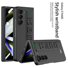 Load image into Gallery viewer, Ultra-Slim Samsung Galaxy Z Fold 5 Case with Front Screen Tempered Glass Protector & Wrist Band - mycasety2023 Mycasety