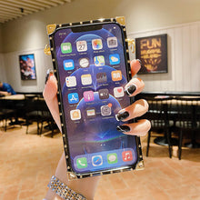 Load image into Gallery viewer, Vintage Fashion Rose Ring Gold Chain Phone Case For iPhone & Samsung