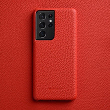 Load image into Gallery viewer, Luxury Handmade Genuine Leather Ultrathin Protective Case For Samsung Note20 S21 S20 Ultra Plus pphonecover