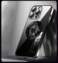 Load image into Gallery viewer, Magnetic Magsafe Electroplated Clear Camera Screen All-inclusive Protective iPhone Case - mycasety2023 Mycasety