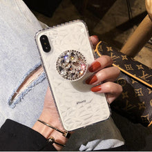 Load image into Gallery viewer, Diamante Pattern Mobile Phone Case iPhone(with AirBag Bracket)