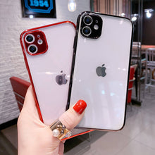 Load image into Gallery viewer, 2021 Ins Anti-drop Transparent Ultra-thin Case For iPhone