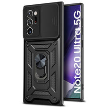 Load image into Gallery viewer, Armor Anti-fall Invisible Bracket Lens Protective Case For Samsung Galaxy S21 S20 Ultra Plus FE Note 20 A71 A51 A72 A52 5G Cover pphonecover