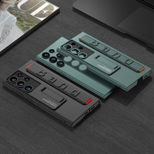 Load image into Gallery viewer, Magnetic Bracket Luxury Wristband Holder Phone Case For Samsung Galaxy S23 Ultra pphonecover