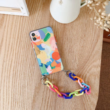 Load image into Gallery viewer, 2021 Graffiti Bracelet Colorful Chain Soft Phone Cases For iPhone 12 Pro Max 11 X XS XR 7 8 Plus SE 2020