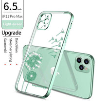 Load image into Gallery viewer, 2021 Dandelion Diamonds Electroplating Case For iPhone 12 Pro Max Mini 11 XS XR 7 8 Plus SE 2020 Cover