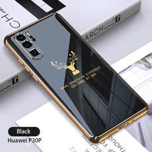 Load image into Gallery viewer, 2021 Luxury Deer Pattern Camera All-inclusive Electroplating Process Case For Huawei