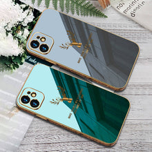Load image into Gallery viewer, 2020 Deer Pattern Camera All-inclusive Electroplating Process Case For iPhone