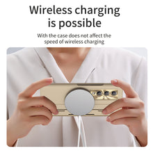 Load image into Gallery viewer, Enhanced Version of Armor Hinge Folding Shell Case For Samsung Galaxy Z Fold3 Fold4 5G With S-Pen Slot & Stylus