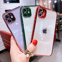 Load image into Gallery viewer, 2021 Ins Anti-drop Transparent Ultra-thin Case For iPhone