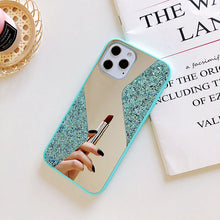 Load image into Gallery viewer, 2021 Luxury Glitter Mirror Case for iPhone