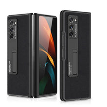 Load image into Gallery viewer, Luxury Plating Glass Case Anti-knock Protective Hard Edge Cover For Samsung Galaxy Z Fold 2 5G