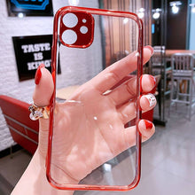 Load image into Gallery viewer, 2021 Ins Anti-drop Transparent Ultra-thin Case For iPhone