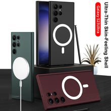 Load image into Gallery viewer, Magnetic MagSafe Charging Coil Phone Case For Samsung Galaxy S23 Ultra Plus - {{ shop_name}} varyfun