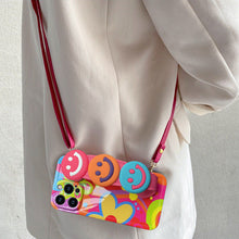 Load image into Gallery viewer, Ins Graffiti Oil Painting Small Yellow Flower iPhone Case - mycasety2023 Mycasety