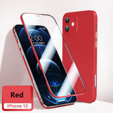 Load image into Gallery viewer, 2021 Double-sided All-inclusive Tempered Film Integrally Shell Membrane Protective Case For iPhone