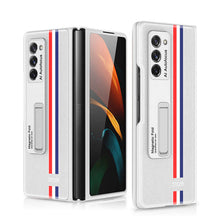 Load image into Gallery viewer, Luxury Plating Glass Case Anti-knock Protective Hard Edge Cover For Samsung Galaxy Z Fold 2 5G